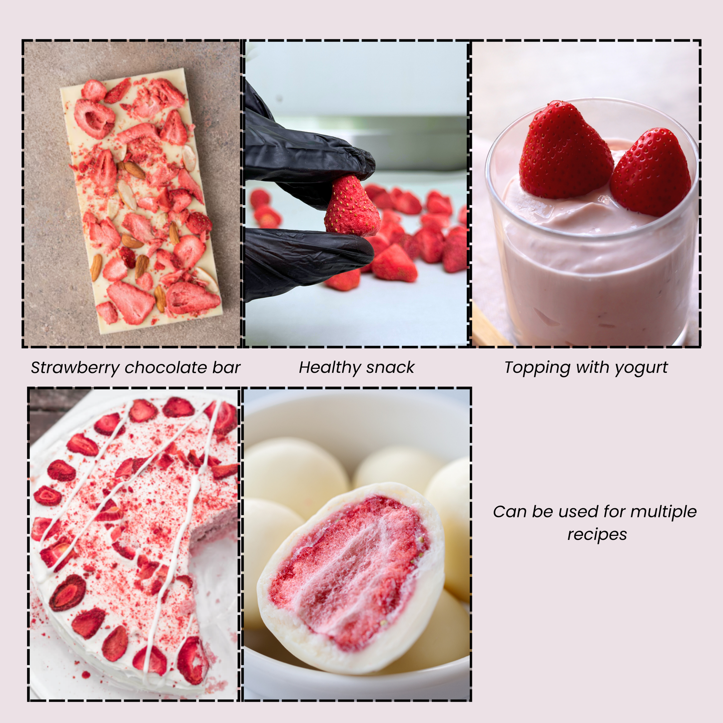 Organic Strawberry Freeze Dried Snack