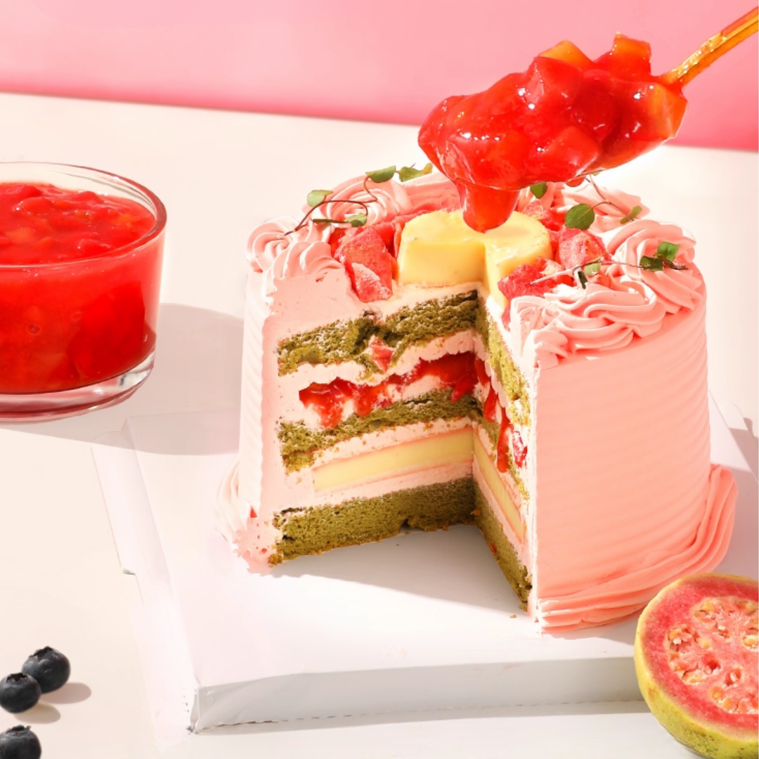 Fleur Couleur FC Guava Pulp Jam | Fruit Filling | Ready To Eat | Cake & Desserts