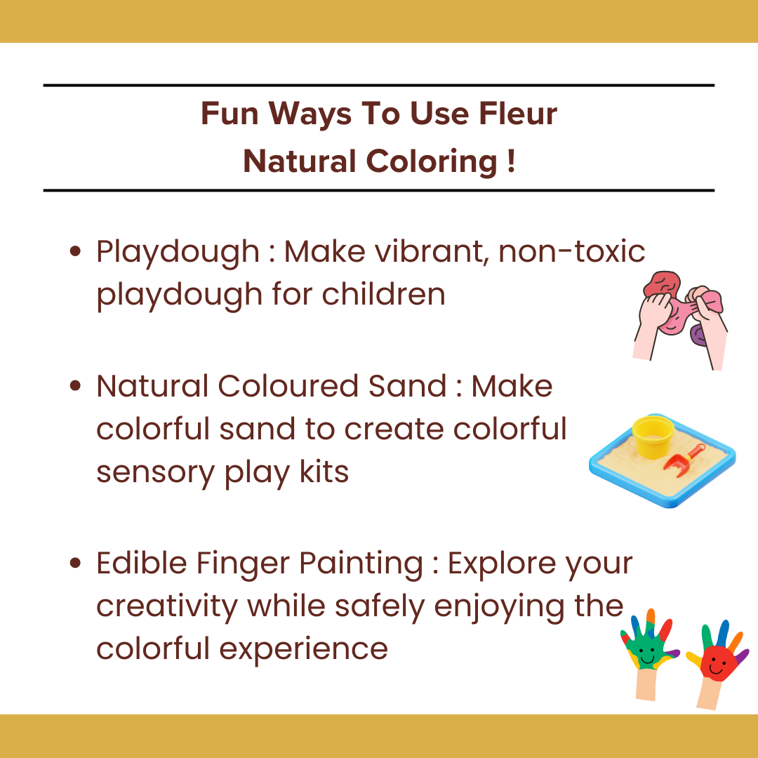 Fleur Couleur Colouring Liquid Natural | Cocoa Powder Brown 38g