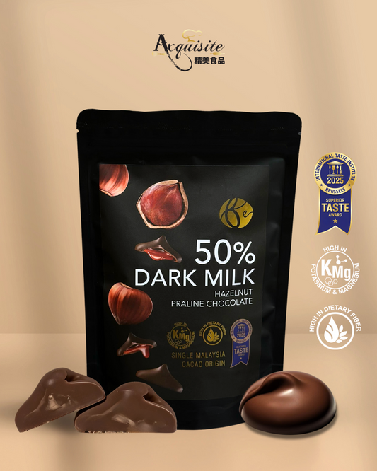Benns Ethicoa 50% Hazelnut Praline Chocolate | Premium Chocolate | Chocolate Snack