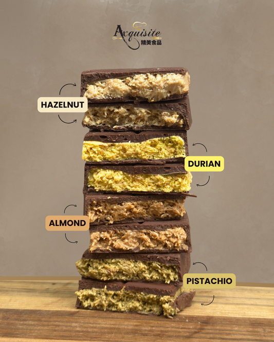 Kunafa Dark Milk Chocolate Almond Flavor 200g