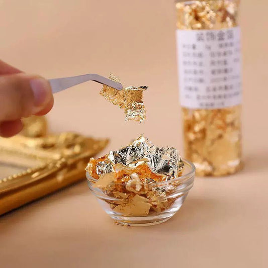 Edible Gold Flakes Baking Decorating | Baking Needs | Axquisite