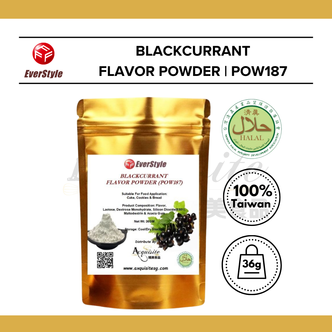Everstyle Blackcurrant Flavor Powder 36g (POW187)