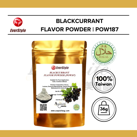 Everstyle Blackcurrant Flavor Powder 36g (POW187)
