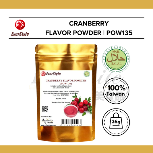 Everstyle Cranberry Flavor Powder 36g (POW135)