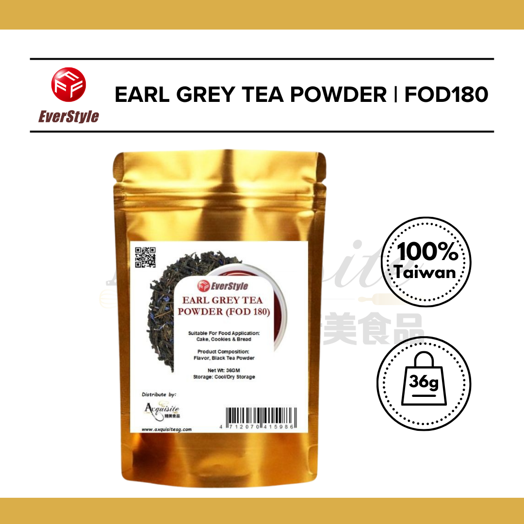 Everstyle Earl Grey Tea Flavor Powder 36g/500g (FOD180)