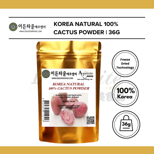 Edentown Korea Natural Prickly Pear Cactus Powder 36g/100g/1kg