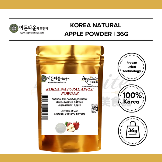 Edentown Korea Natural Apple Powder 36g/1kg