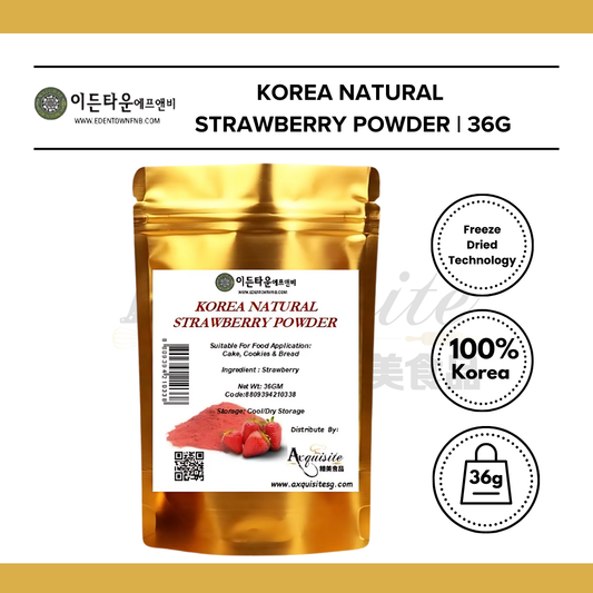 Edentown Korea Natural Strawberry Powder 36g/100g/1kg