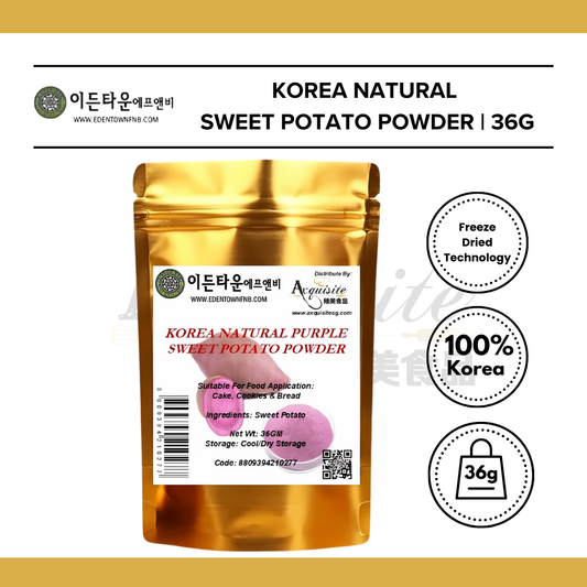Edentown Korea Natural Sweet Potato Powder 36g/100g/1kg