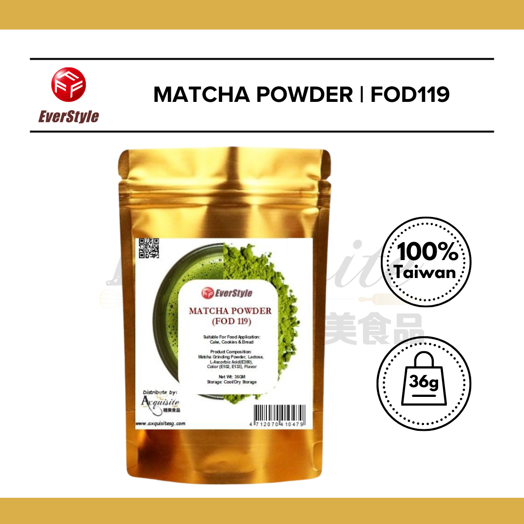 Everstyle Matcha Flavor Powder 36g/500g (FOD119)