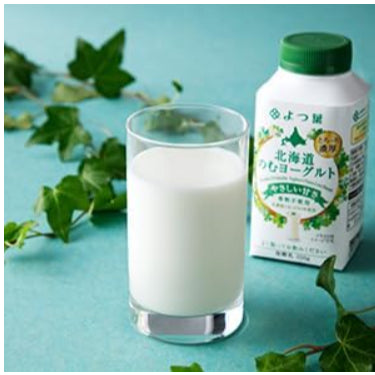 Yotsuba Drinkable Yoghurt Plain Less Sweet 250ml x 1 carton | Yotsuba