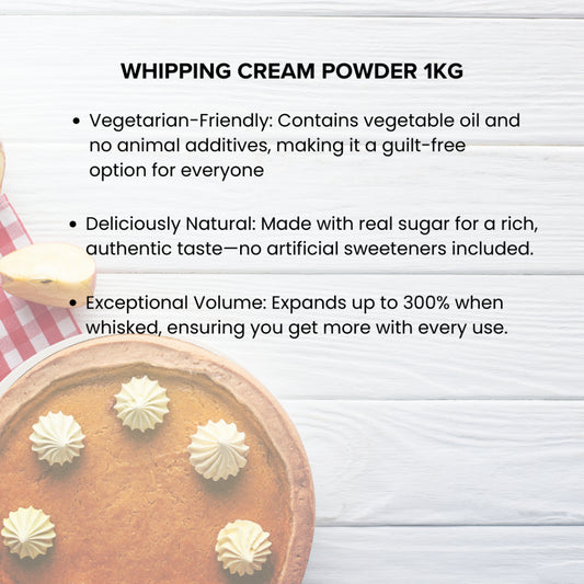 Whipping Cream Powder | Easy to use | Instant Whip Cream | DIY | Baking Needs