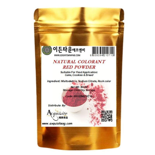 Edentown Korea Natural Colorant Red Powder 36g
