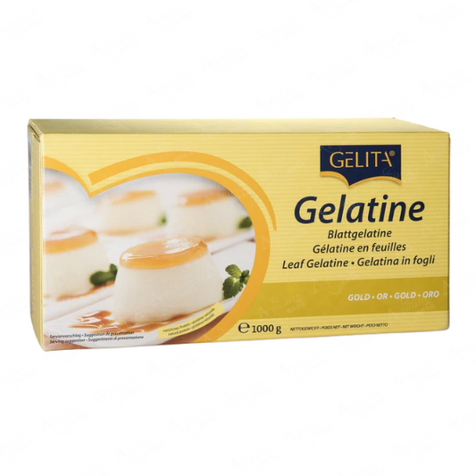 Gelita Gold Leaf Gelatine 500 Sheets
