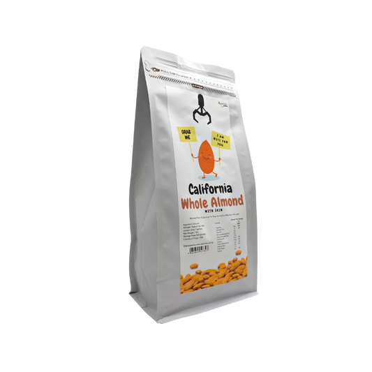 California Whole Almond with Skin 1kg/22kg