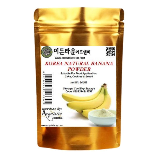 Edentown Korea Natural Banana Powder 36g