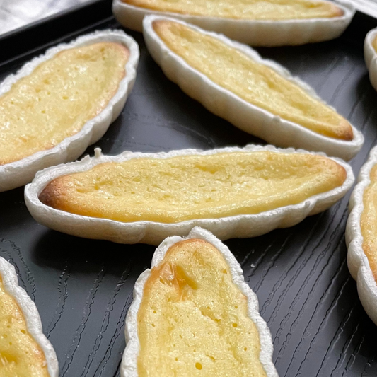 Cream Cheese Rice Boat Tart Shell