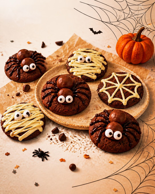 Halloween Spider Cookies