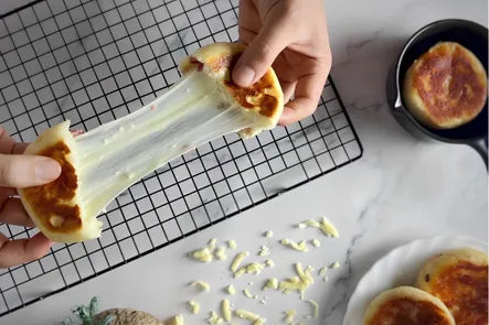 Bacon Cheese Pan Bread Recipe