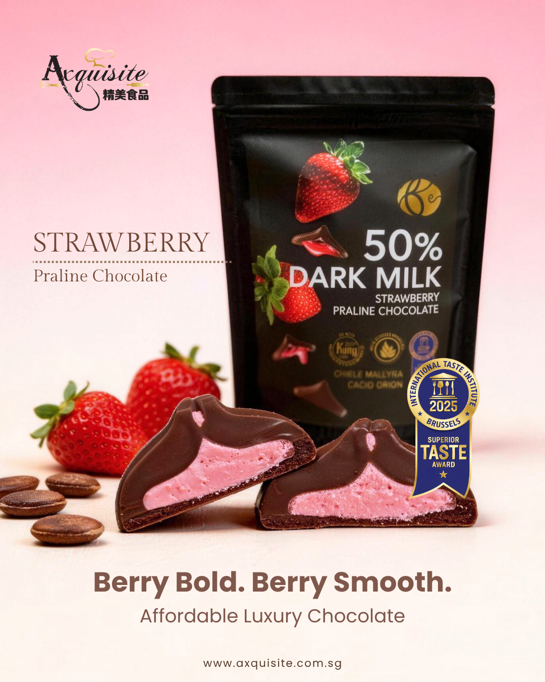 Bennsethicoa 50% Dark Milk Chocolate | Praline | Premium Chocolate | Chocolate Snack