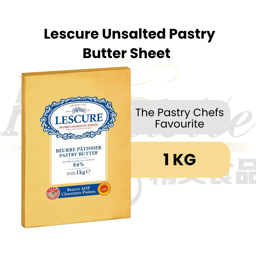The Pastry Chefs Favourite: Lescure Unsalted Pastry Butter Sheet 1kg