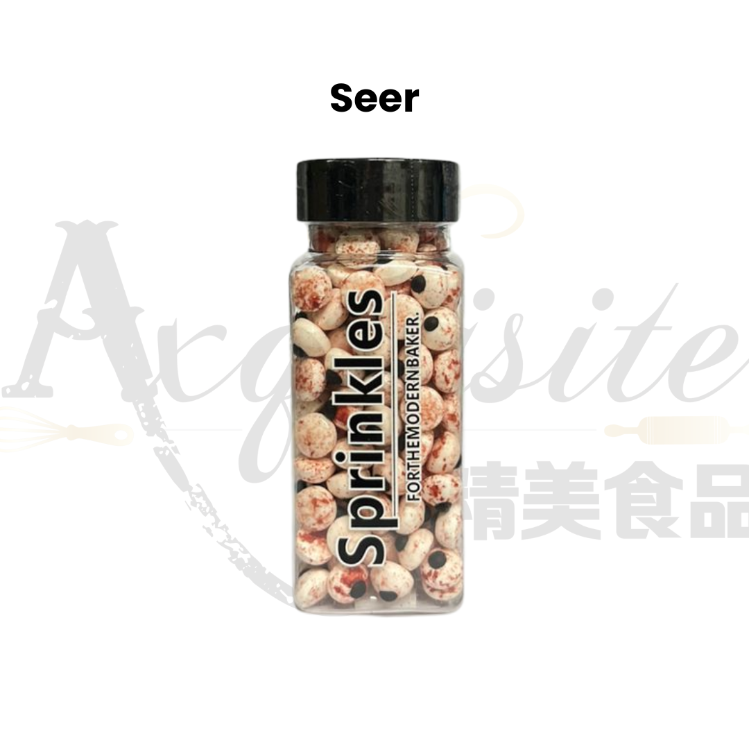 [SG READY STOCK] Edible Decorative Halloween Theme Candy Sugar Sprinkles Baking Decoration 100g | Axquisite