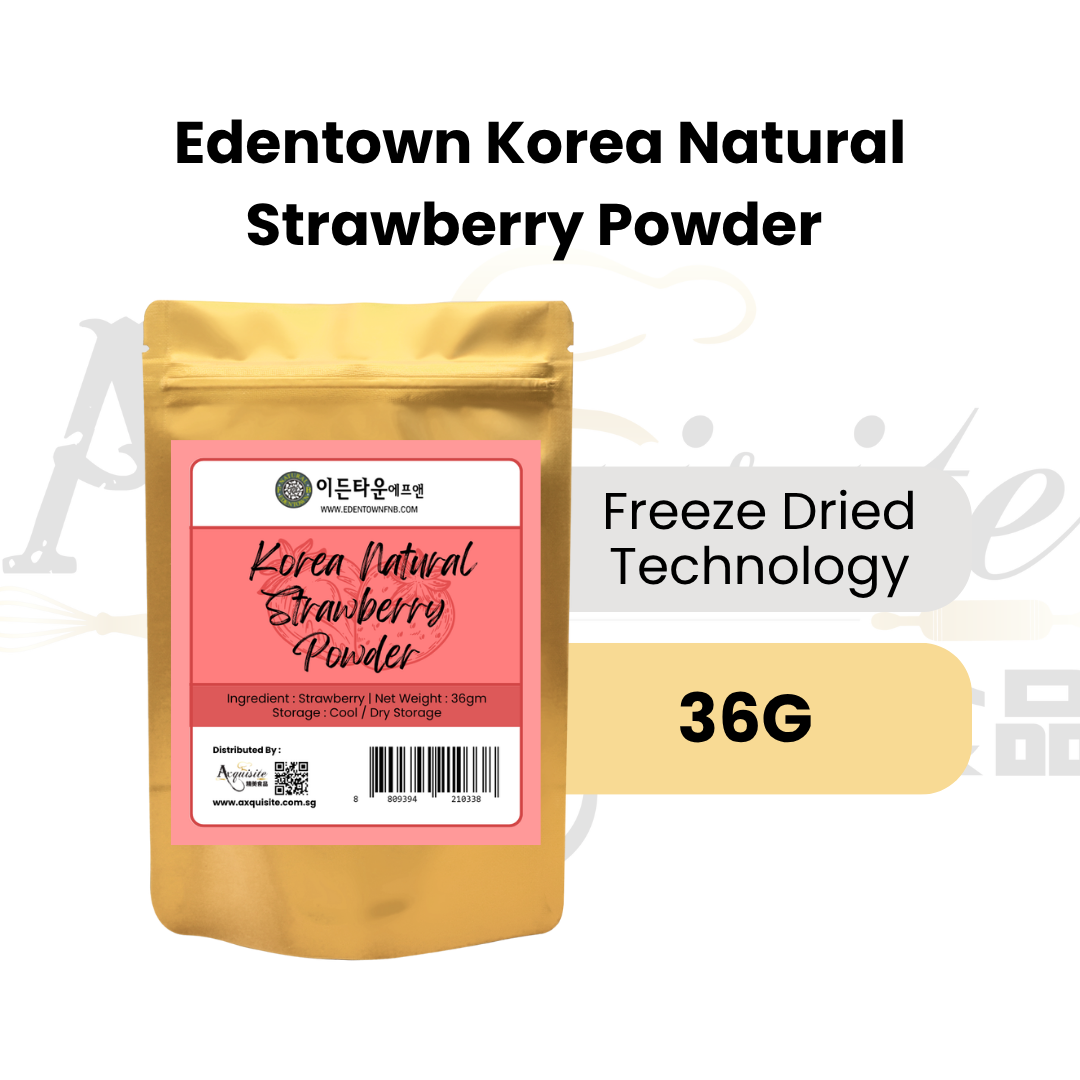 Edentown Korea Natural Strawberry Powder 36g/100g/1kg