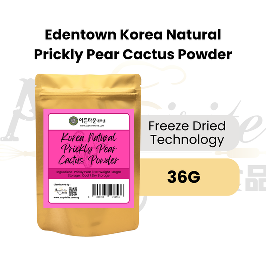 Edentown Korea Natural Prickly Pear Cactus Powder 36g/100g/1kg