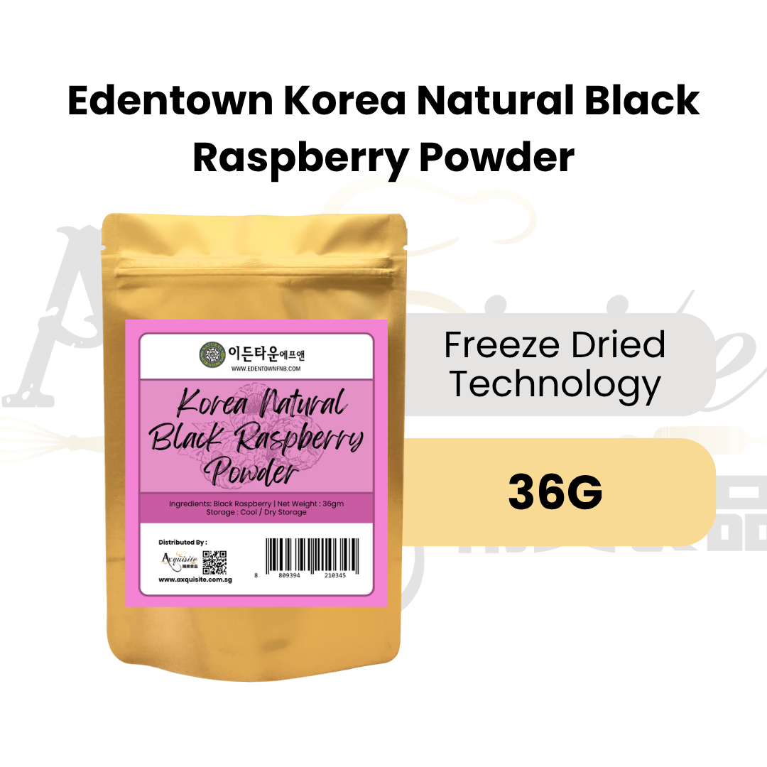 Edentown Korea Natural Black Raspberry Powder 36g/80g/1kg