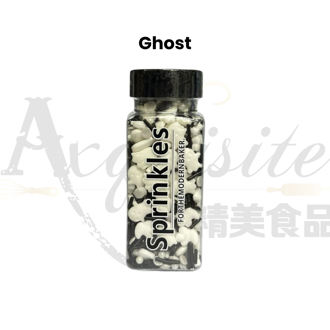 [SG READY STOCK] Edible Decorative Halloween Theme Candy Sugar Sprinkles Baking Decoration 100g | Axquisite