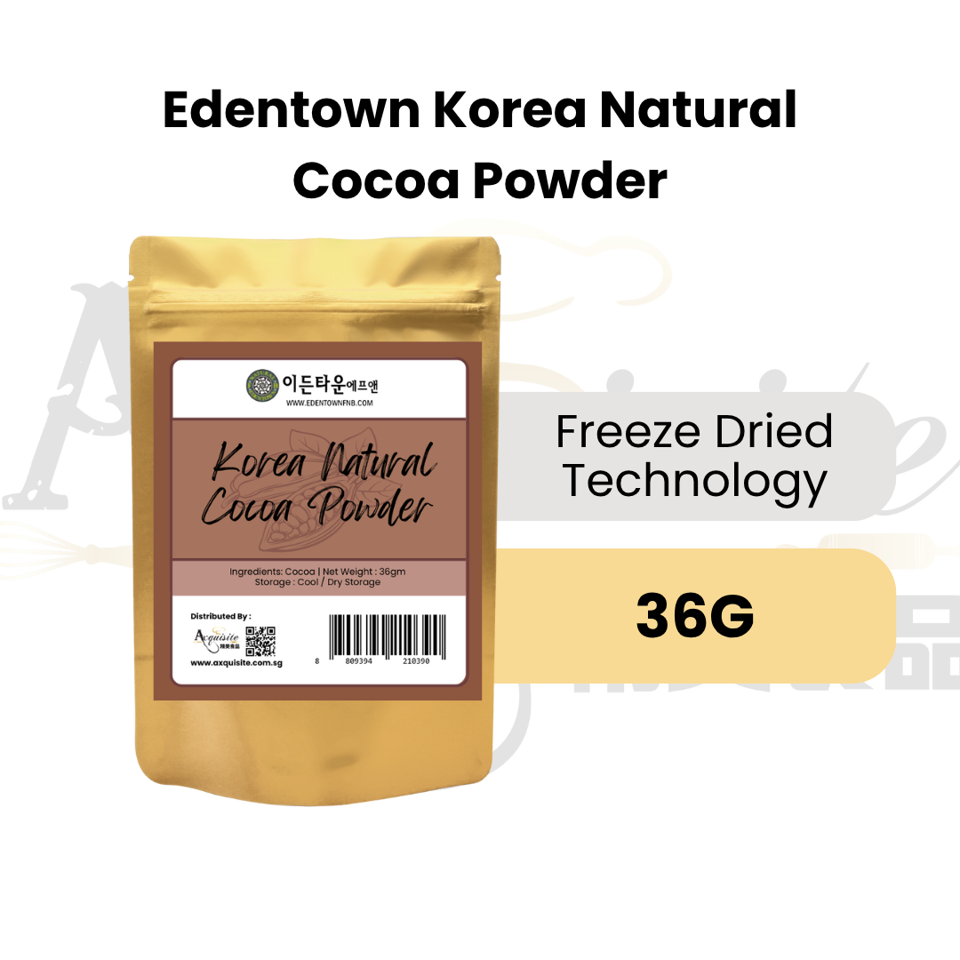 Edentown Korea Natural Cocoa Powder 36g/1kg