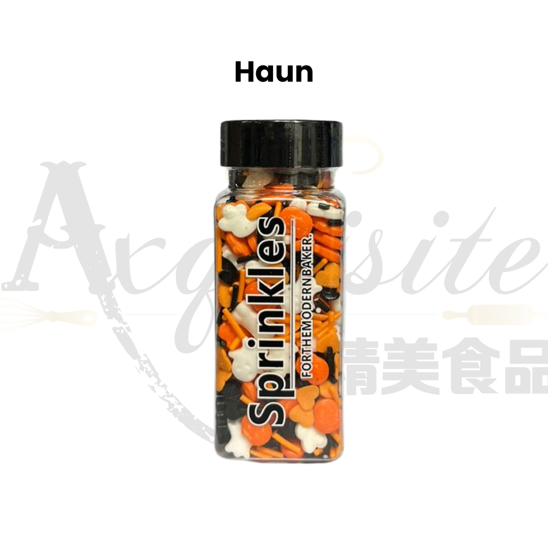 [SG READY STOCK] Edible Decorative Halloween Theme Candy Sugar Sprinkles Baking Decoration 100g | Axquisite