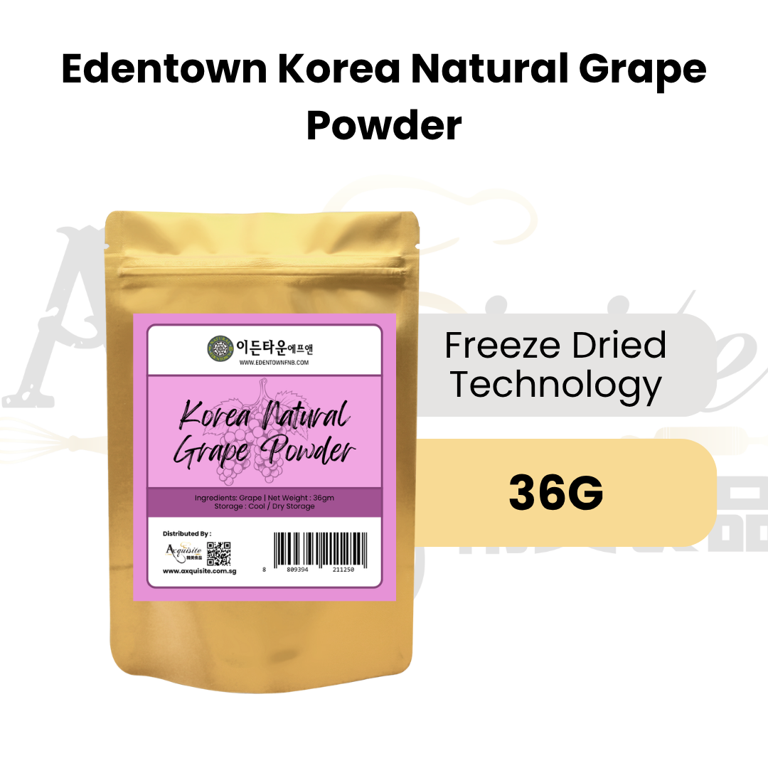 Edentown Korea Natural Grape Powder 36g/1kg