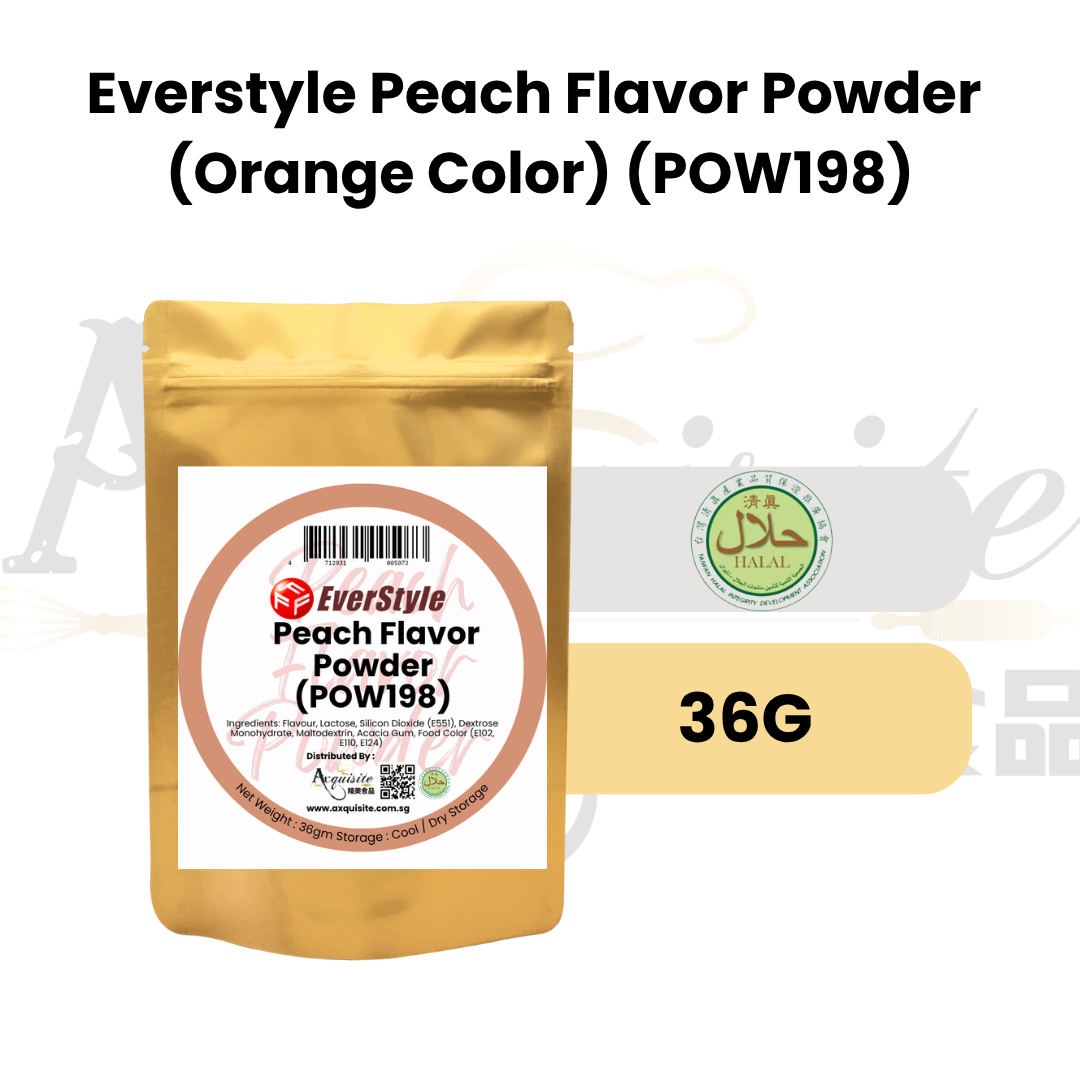 Everstyle Peach Flavor Powder 36g (POW198)