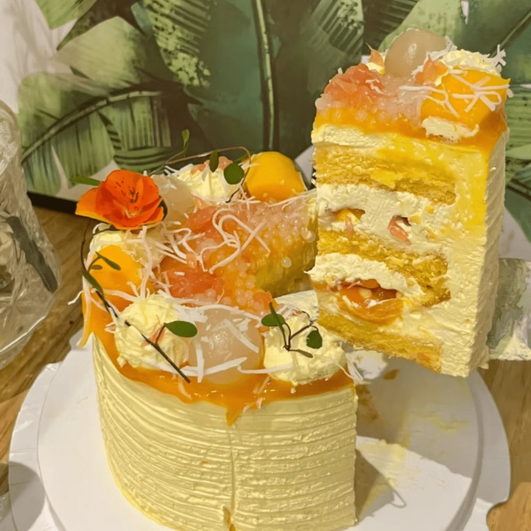 Fleur Couleur FC Mango Pulp Jam | Fruit Filling | Ready To Eat | Cake & Desserts