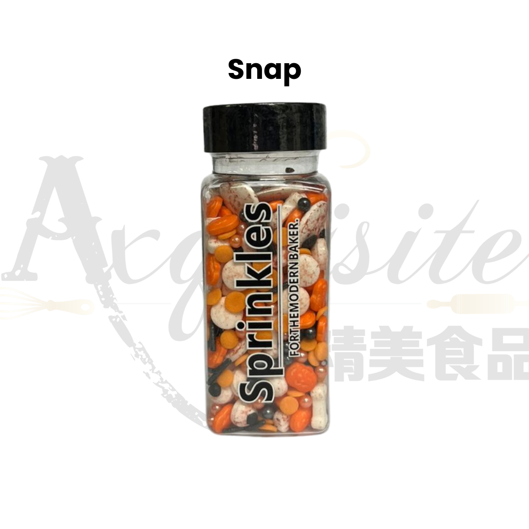 [SG READY STOCK] Edible Decorative Halloween Theme Candy Sugar Sprinkles Baking Decoration 100g | Axquisite