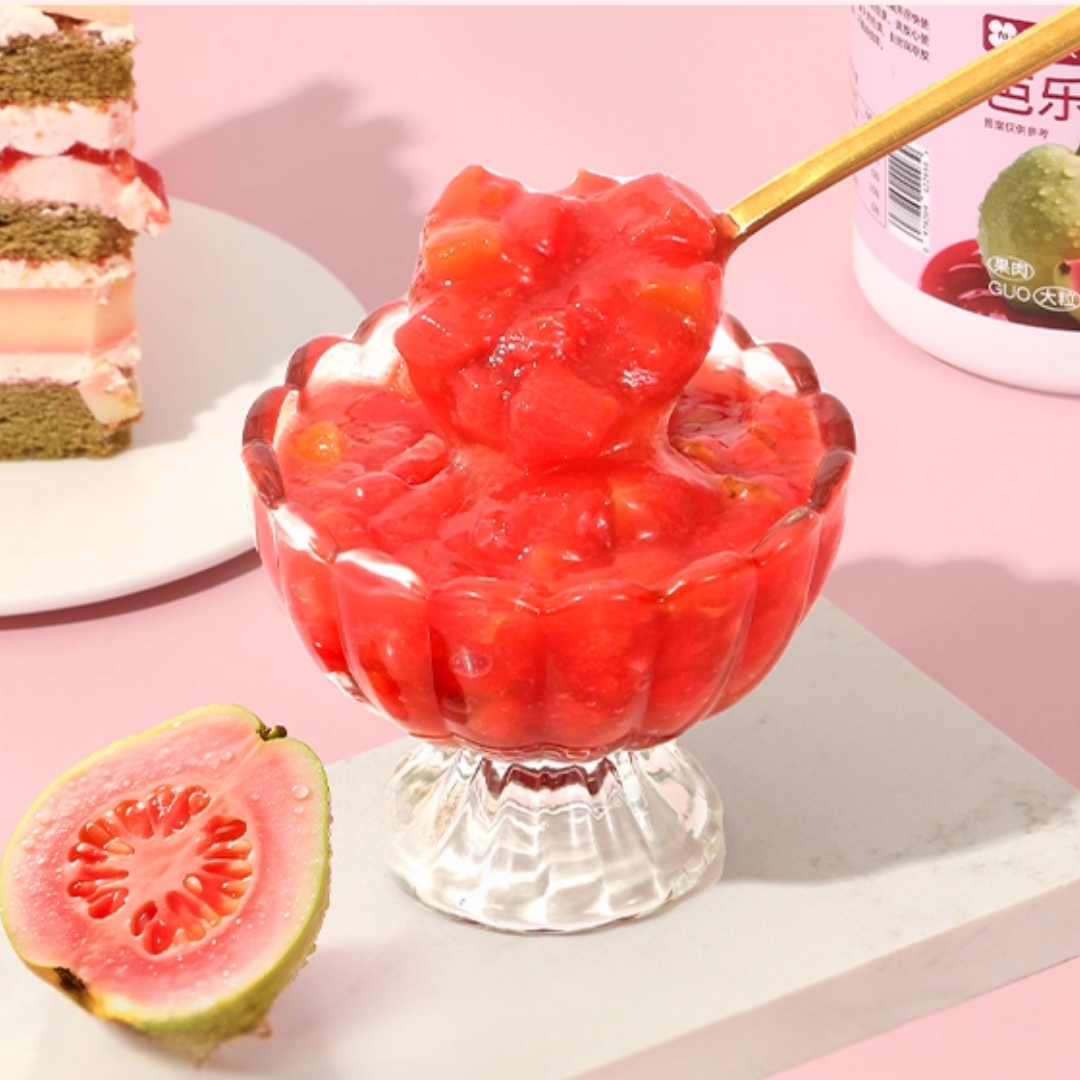 Fleur Couleur FC Guava Pulp Jam | Fruit Filling | Ready To Eat | Cake & Desserts