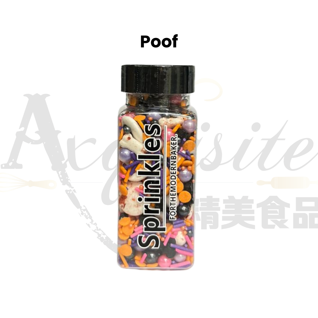 [SG READY STOCK] Edible Decorative Halloween Theme Candy Sugar Sprinkles Baking Decoration 100g | Axquisite