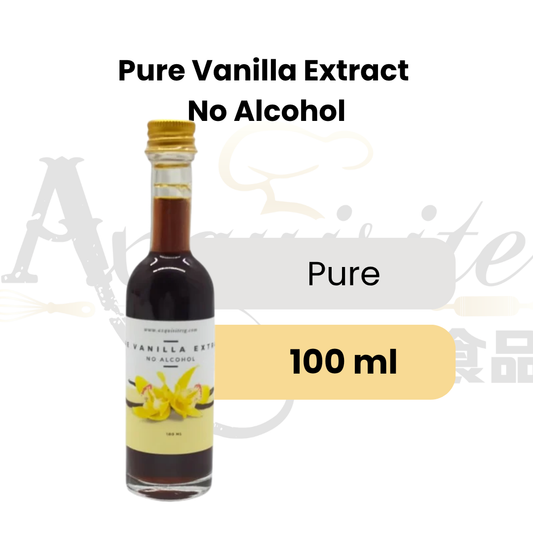 Pure Vanilla Extract No Alcohol 100ml