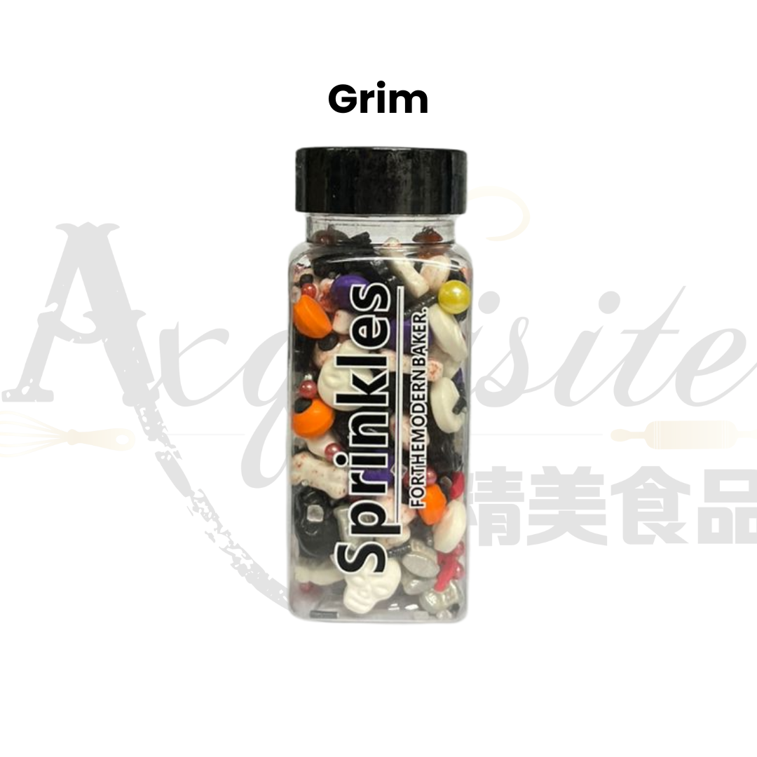 [SG READY STOCK] Edible Decorative Halloween Theme Candy Sugar Sprinkles Baking Decoration 100g | Axquisite