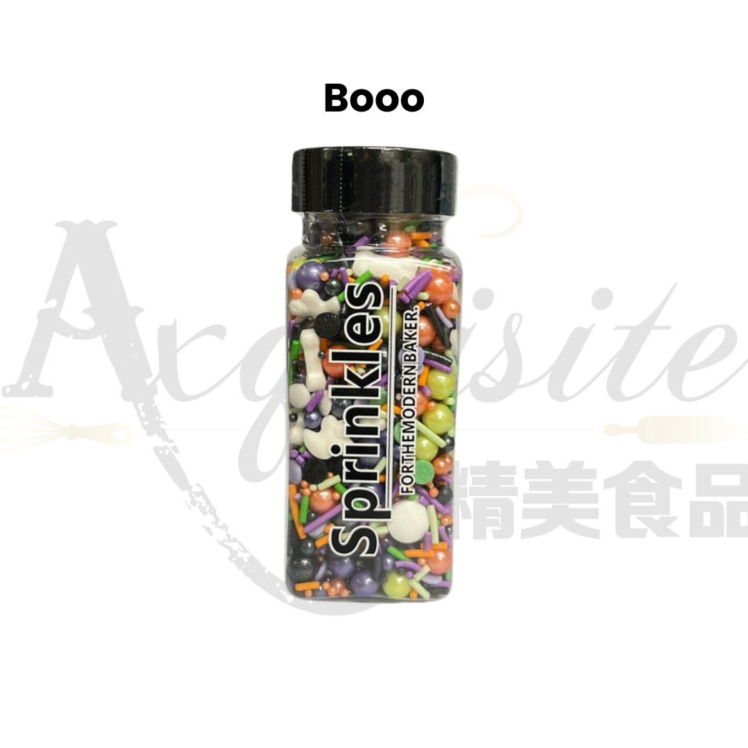[SG READY STOCK] Edible Decorative Halloween Theme Candy Sugar Sprinkles Baking Decoration 100g | Axquisite
