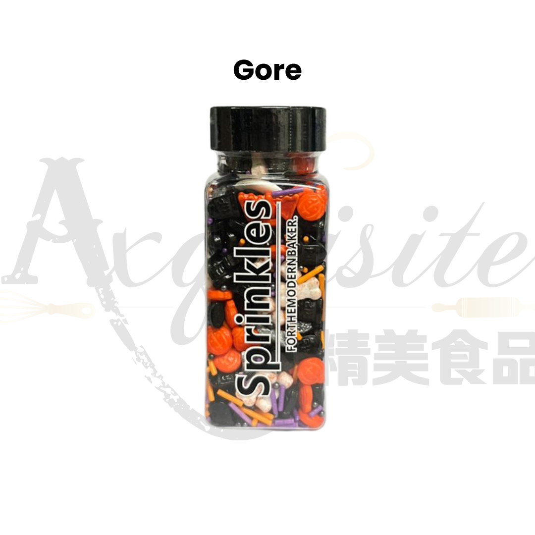 [SG READY STOCK] Edible Decorative Halloween Theme Candy Sugar Sprinkles Baking Decoration 100g | Axquisite