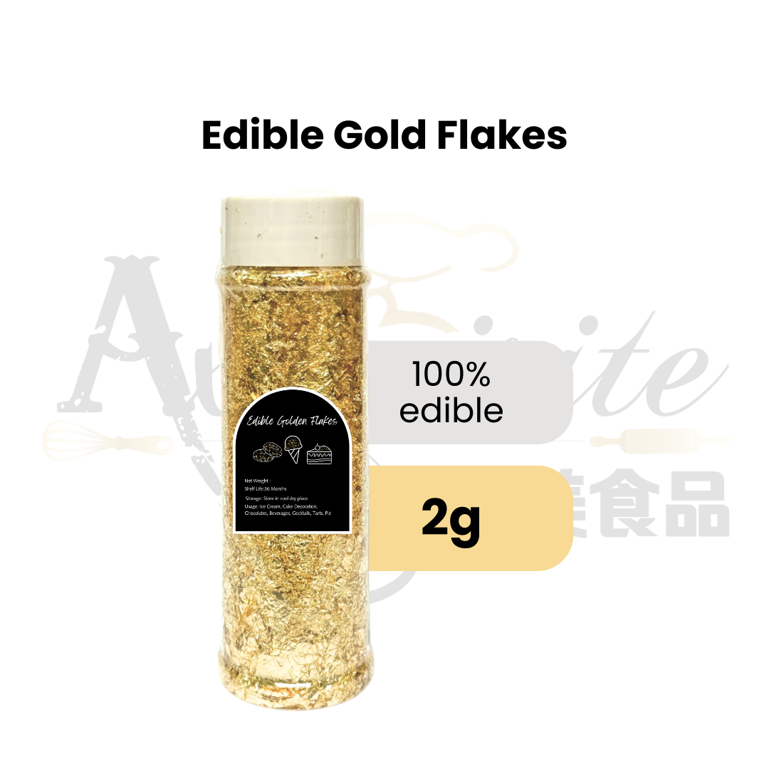 Edible Gold Flakes Baking Decorating | Baking Needs | Axquisite