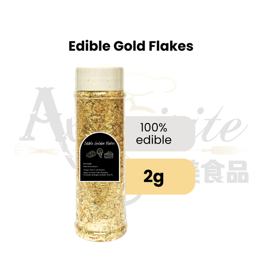 Edible Gold Flakes Baking Decorating | Baking Needs | Axquisite