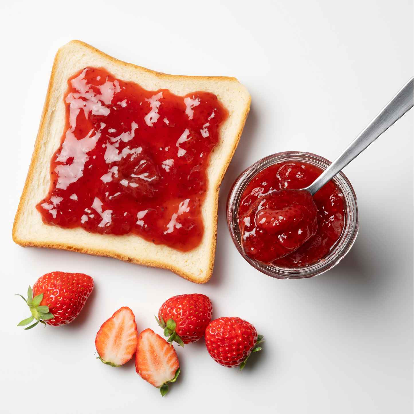 Organic Strawberry Jam 100% | Made from Taiwan Strawberry School