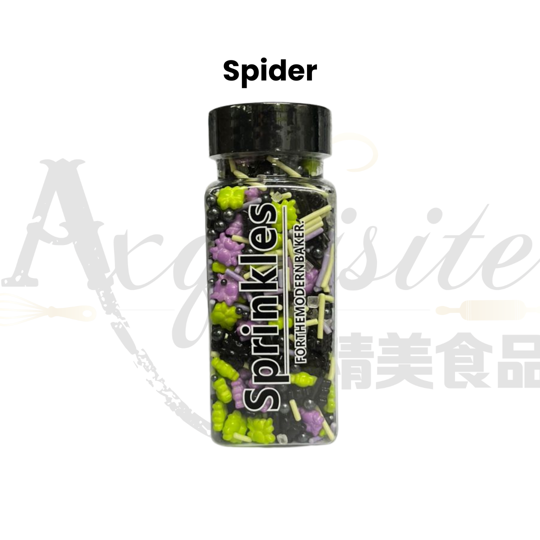 [SG READY STOCK] Edible Decorative Halloween Theme Candy Sugar Sprinkles Baking Decoration 100g | Axquisite