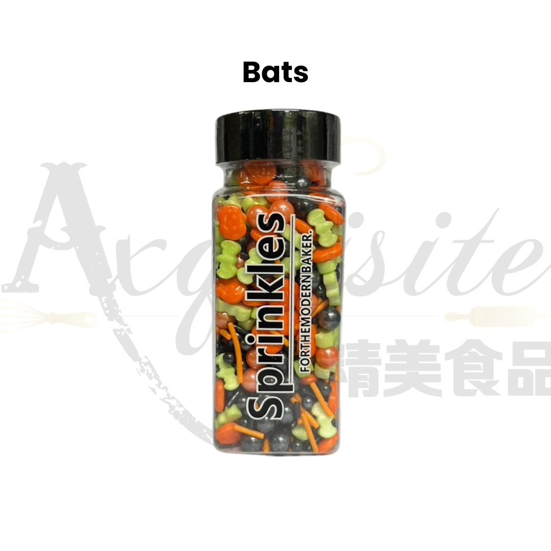 [SG READY STOCK] Edible Decorative Halloween Theme Candy Sugar Sprinkles Baking Decoration 100g | Axquisite