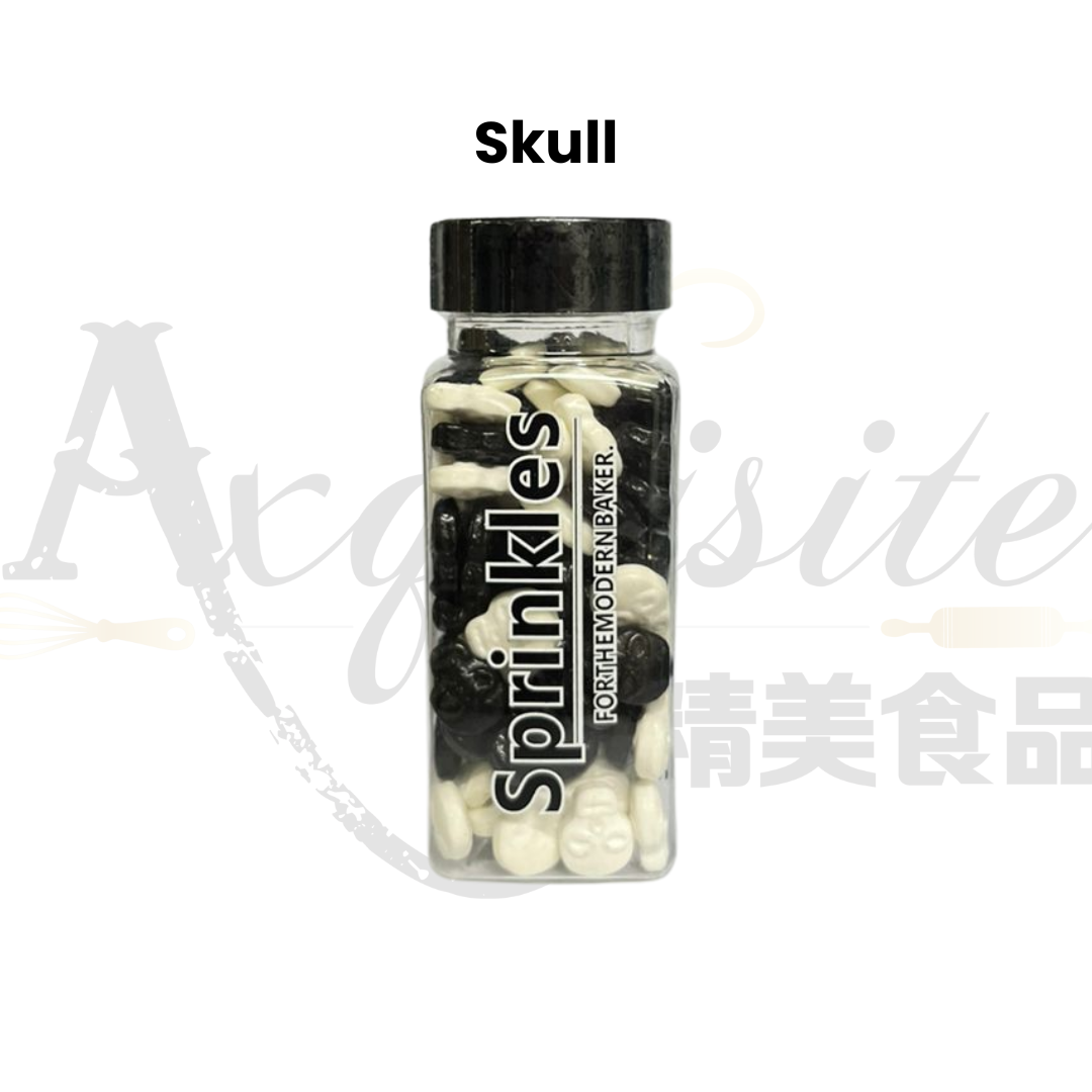 [SG READY STOCK] Edible Decorative Halloween Theme Candy Sugar Sprinkles Baking Decoration 100g | Axquisite