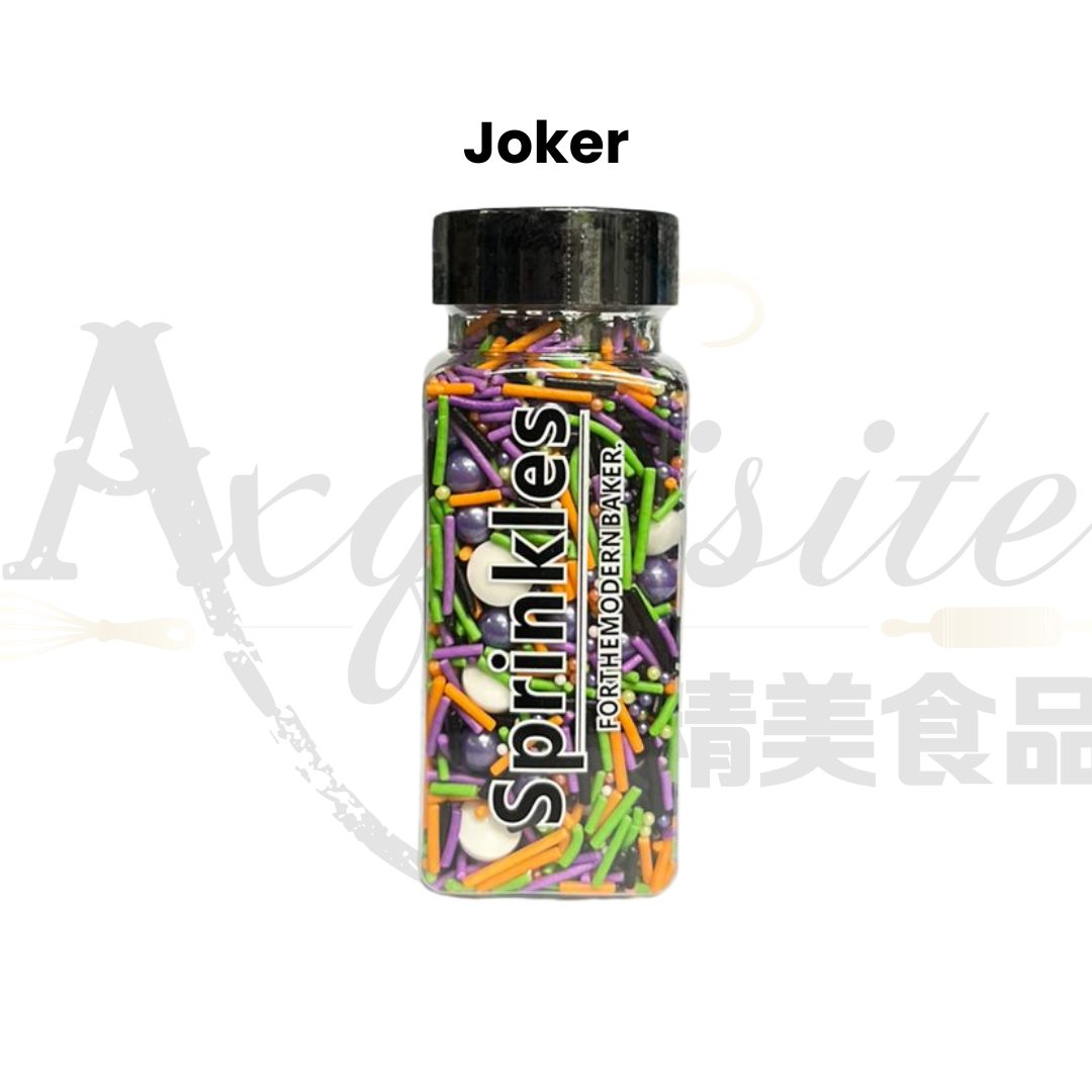 [SG READY STOCK] Edible Decorative Halloween Theme Candy Sugar Sprinkles Baking Decoration 100g | Axquisite